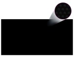 vidaXL Folie solară plutitoare piscină, negru/albastru, 1000x500 cm PE vidaXL Folie solară plutitoare piscină, negru/albastru, 1000x500 cm PE