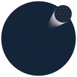 vidaXL Folie solară plutitoare piscină, negru/albastru, 250 cm, PE vidaXL Folie solară plutitoare piscină, negru/albastru, 250 cm, PE