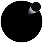 vidaXL Folie solară plutitoare piscină, negru/albastru, 549 cm, PE vidaXL Folie solară plutitoare piscină, negru/albastru, 549 cm, PE