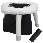 vidaXL Toaletă de camping cu pungi 200 kg vidaXL Toaletă de camping cu pungi 200 kg
