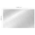 vidaXL Prelată piscină, argintiu, 1000x600 cm, PE, dreptunghiular vidaXL Prelată piscină, argintiu, 1000x600 cm, PE, dreptunghiular