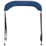 vidaXL Parasolar barcă Bimini cu 2 arcuri, bleumarin, 180x130x110 cm vidaXL Parasolar barcă Bimini cu 2 arcuri, bleumarin, 180x130x110 cm