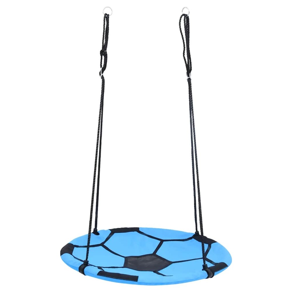 vidaXL Leagăn cuib, model fotbal, 100 cm