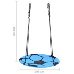 vidaXL Leagăn cuib, model fotbal, 100 cm vidaXL Leagăn cuib, model fotbal, 100 cm