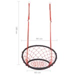 vidaXL Scaun de leagăn din plasă, 60 cm vidaXL Scaun de leagăn din plasă, 60 cm