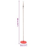 vidaXL Leagăn placă, 200 cm, roșu vidaXL Leagăn placă, 200 cm, roșu