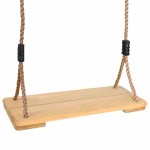 vidaXL Leagăn de scândură, 200 cm, lemn masiv de pin vidaXL Leagăn de scândură, 200 cm, lemn masiv de pin