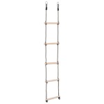 vidaXL Scară cu 5 trepte, 210 cm, lemn masiv de pin vidaXL Scară cu 5 trepte, 210 cm, lemn masiv de pin