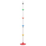 vidaXL Frânghie de cățărat pentru leagăn, cu platforme și disc, 200 cm vidaXL Frânghie de cățărat pentru leagăn, cu platforme și disc, 200 cm
