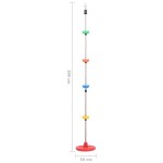 vidaXL Frânghie de cățărat pentru leagăn, cu platforme și disc, 200 cm vidaXL Frânghie de cățărat pentru leagăn, cu platforme și disc, 200 cm