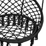 vidaXL Scaun balansoar hamac, antracit, 80 cm vidaXL Scaun balansoar hamac, antracit, 80 cm