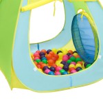 vidaXL Cort de joacă pentru copii cu 100 bile, multicolor vidaXL Cort de joacă pentru copii cu 100 bile, multicolor