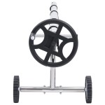 vidaXL Derulator prelată de piscină cu bază din oțel inoxidabil vidaXL Derulator prelată de piscină cu bază din oțel inoxidabil