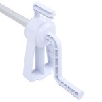 vidaXL Derulator de prelată pentru piscină cu bază din plastic vidaXL Derulator de prelată pentru piscină cu bază din plastic
