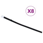 vidaXL Accesorii pentru derulator prelată de piscină, 8 buc., 1,8 m vidaXL Accesorii pentru derulator prelată de piscină, 8 buc., 1,8 m