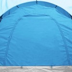 vidaXL Cort camping, 6 persoane, albastru și bleu