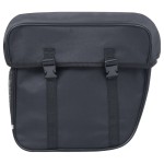 vidaXL Geantă de bicicletă dublă pentru suport coș, negru, 35 L vidaXL Geantă de bicicletă dublă pentru suport coș, negru, 35 L