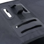 vidaXL Geantă de bicicletă dublă pentru suport coș, negru, 35 L vidaXL Geantă de bicicletă dublă pentru suport coș, negru, 35 L