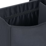 vidaXL Geantă de bicicletă pentru suport de coș, negru, 21 L vidaXL Geantă de bicicletă pentru suport de coș, negru, 21 L