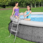 Bestway Scară pentru piscină cu 2 trepte Flowclear, 84 cm Bestway Scară pentru piscină cu 2 trepte Flowclear, 84 cm