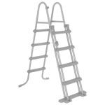 Bestway Scară de siguranță piscină cu 4 trepte Flowclear, 122 cm Bestway Scară de siguranță piscină cu 4 trepte Flowclear, 122 cm