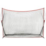 vidaXL Plasă de lovituri pentru golf, 356x92,5x215 cm, metal vidaXL Plasă de lovituri pentru golf, 356x92,5x215 cm, metal