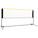vidaXL Plasă de badminton reglabilă, 300x103x94-158 cm, metal vidaXL Plasă de badminton reglabilă, 300x103x94-158 cm, metal