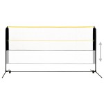 vidaXL Plasă de badminton reglabilă, 300x103x94-158 cm, metal vidaXL Plasă de badminton reglabilă, 300x103x94-158 cm, metal