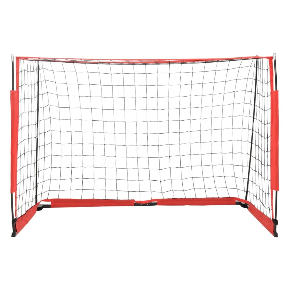 vidaXL Poartă de fotbal, 184x91x124,5 cm, oțel