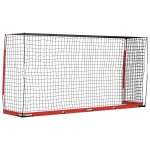 vidaXL Poartă de fotbal, 366,5x91x183 cm, oțel vidaXL Poartă de fotbal, 366,5x91x183 cm, oțel