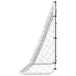 vidaXL Poartă de fotbal cu plasă de antrenament, 184x61x122 cm, oțel vidaXL Poartă de fotbal cu plasă de antrenament, 184x61x122 cm, oțel