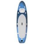 vidaXL Set placă paddleboarding gonflabilă, albastru, 300x76x10 cm vidaXL Set placă paddleboarding gonflabilă, albastru, 300x76x10 cm