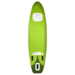 vidaXL Set placă paddleboarding gonflabilă, verde, 300x76x10 cm vidaXL Set placă paddleboarding gonflabilă, verde, 300x76x10 cm