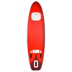 vidaXL Set de placă SUP gonflabilă, roşu, 360x81x10 cm vidaXL Set de placă SUP gonflabilă, roşu, 360x81x10 cm