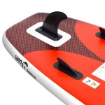 vidaXL Set de placă SUP gonflabilă, roşu, 360x81x10 cm vidaXL Set de placă SUP gonflabilă, roşu, 360x81x10 cm