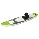 vidaXL Set de placă SUP gonflabilă, verde, 360x81x10 cm vidaXL Set de placă SUP gonflabilă, verde, 360x81x10 cm