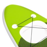 vidaXL Set de placă SUP gonflabilă, verde, 360x81x10 cm vidaXL Set de placă SUP gonflabilă, verde, 360x81x10 cm