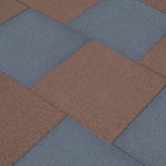 vidaXL Plăci de protecție la cădere, 6 buc, gri, 50x50x3 cm, cauciuc vidaXL Plăci de protecție la cădere, 6 buc, gri, 50x50x3 cm, cauciuc