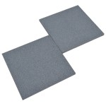 vidaXL Plăci de protecție la cădere, 6 buc, gri, 50x50x3 cm, cauciuc vidaXL Plăci de protecție la cădere, 6 buc, gri, 50x50x3 cm, cauciuc