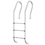vidaXL Scară de piscină, 54x38x158 cm, oțel inoxidabil 304 vidaXL Scară de piscină, 54x38x158 cm, oțel inoxidabil 304