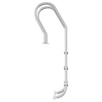 vidaXL Scară de piscină, 54x38x158 cm, oțel inoxidabil 304 vidaXL Scară de piscină, 54x38x158 cm, oțel inoxidabil 304