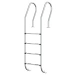vidaXL Scară de piscină, 54x38x184,5 cm, oțel inoxidabil 304 vidaXL Scară de piscină, 54x38x184,5 cm, oțel inoxidabil 304