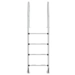 vidaXL Scară de piscină, 54x38x184,5 cm, oțel inoxidabil 304 vidaXL Scară de piscină, 54x38x184,5 cm, oțel inoxidabil 304
