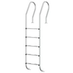 vidaXL Scară de piscină, 54x38x211 cm, oțel inoxidabil 304 vidaXL Scară de piscină, 54x38x211 cm, oțel inoxidabil 304