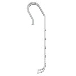 vidaXL Scară de piscină, 54x38x211 cm, oțel inoxidabil 304 vidaXL Scară de piscină, 54x38x211 cm, oțel inoxidabil 304
