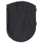 vidaXL Placă electrică de darts cu săgeți din polipropilenă neagră vidaXL Placă electrică de darts cu săgeți din polipropilenă neagră