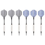 vidaXL Placă electrică de darts cu săgeți din polipropilenă neagră vidaXL Placă electrică de darts cu săgeți din polipropilenă neagră