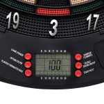 vidaXL Placă electrică de darts cu săgeți din polipropilenă neagră vidaXL Placă electrică de darts cu săgeți din polipropilenă neagră