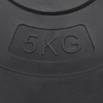 vidaXL Plăci de greutate, 4 buc., 30 kg, ciment vidaXL Plăci de greutate, 4 buc., 30 kg, ciment