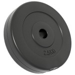 vidaXL Plăci de greutate, 6 buc., 30 kg, Ciment